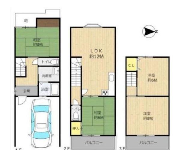 大阪市城東区今福南２丁目の中古一戸建