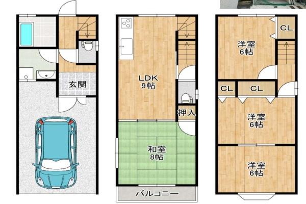 大阪市旭区赤川３丁目の中古一戸建