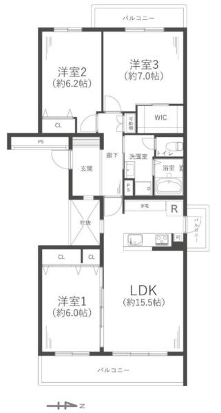 リバーサイドともぶち34号棟