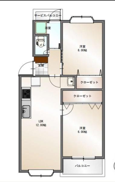 深江橋コーポC棟