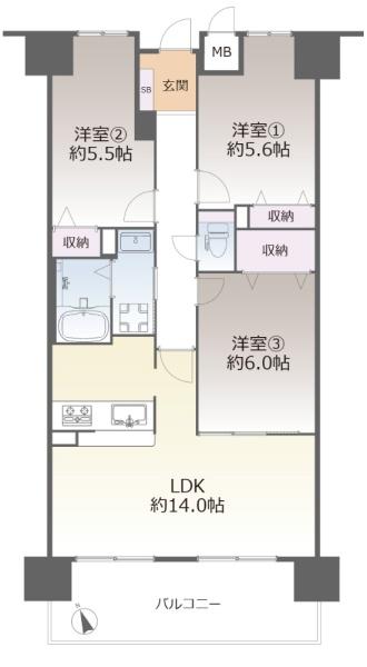 ヴィルヌーブ野江内代