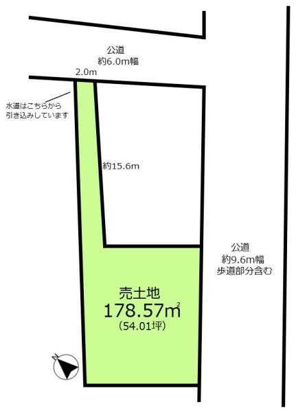西尾市上矢田町水向の売土地
