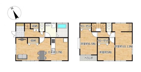 岡崎市真福寺町字神田の中古一戸建て