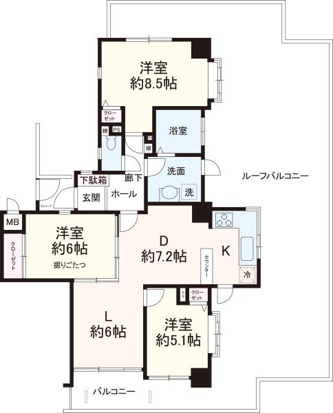 ガーデンヒルズ東大友
