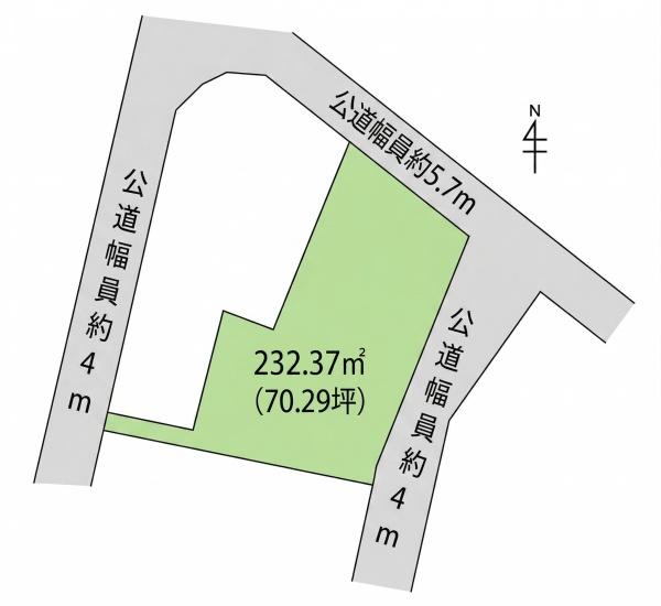 岡崎市稲熊町字５丁目の売土地