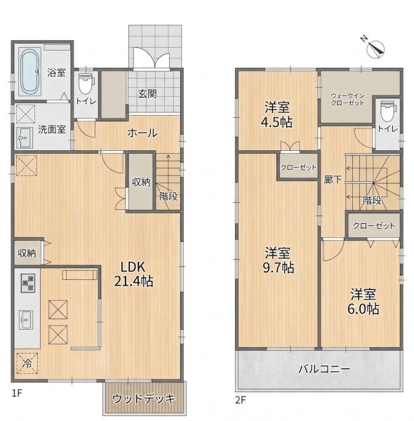 岡崎市矢作町字北河原の中古一戸建