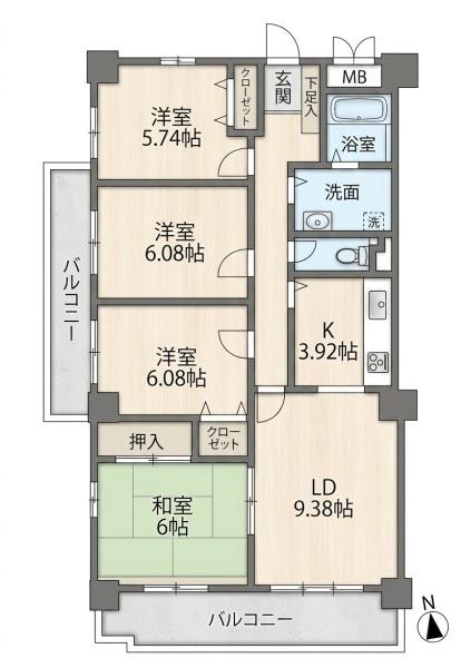 サーラシティ大樹寺　303号室