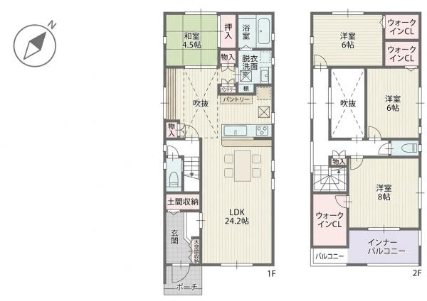 岡崎市上地６丁目の中古一戸建