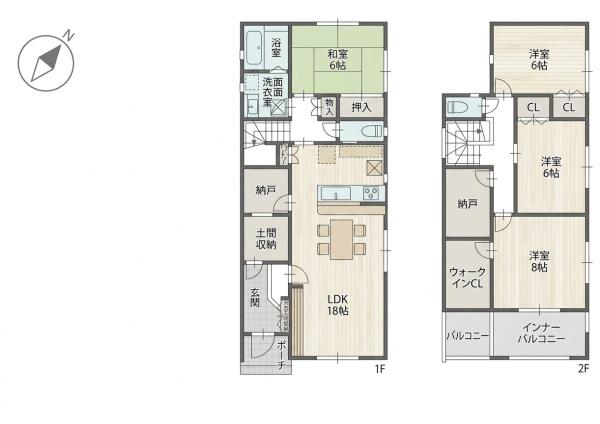 岡崎市上地６丁目の中古一戸建