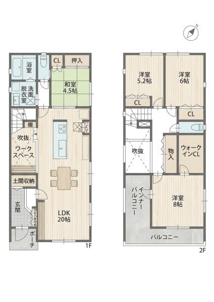 岡崎市上地６丁目の中古一戸建