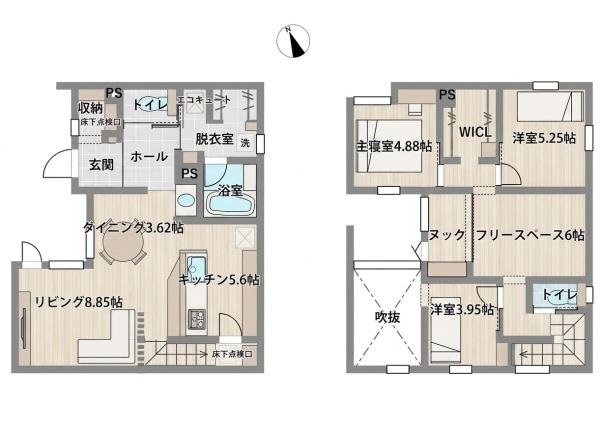 岡崎市庄司田３丁目の新築一戸建