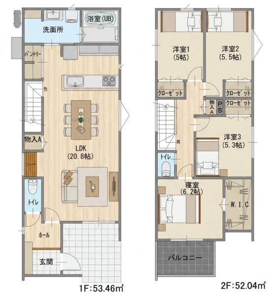岡崎市錦町の新築一戸建