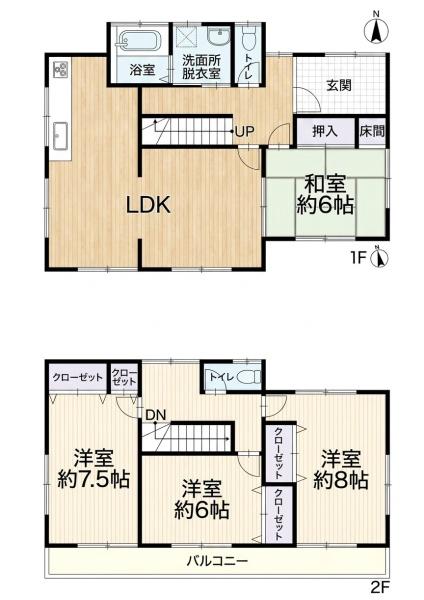 岡崎市青木町の中古一戸建て