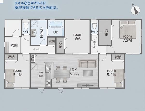 岡崎市福岡町字東市仲の新築一戸建