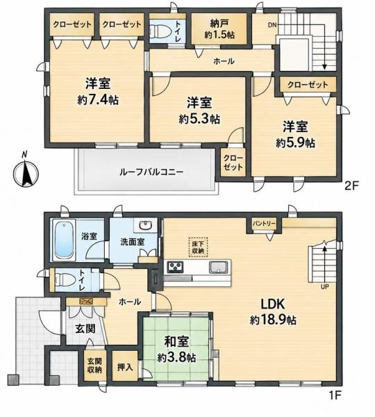 岡崎市細川町字権水の中古一戸建て