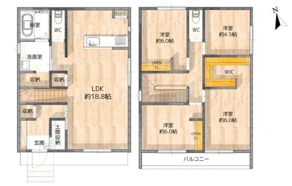 岡崎市橋目町字御小屋西Ⅲ期　A棟