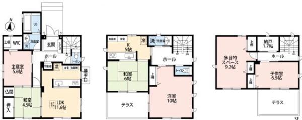 岡崎市中園町字郷中の中古一戸建