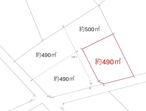 【土地】平良西里野原越公民館隣　約148坪　畑