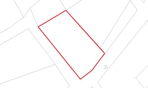【土地】下地川満漁港近くの集落内の宅地　約90坪　古屋跡あり