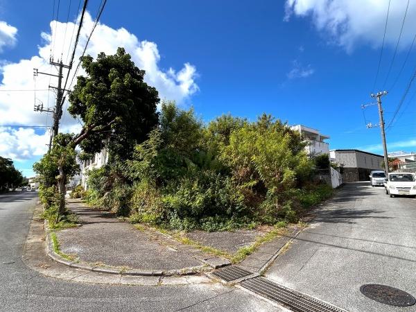 【土地】平良下里　大通り沿いの角地　約133坪　宅地