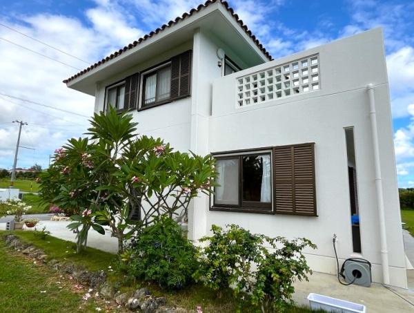 上野宮国アパラギリゾート分譲地内　RC造2階建建物40坪