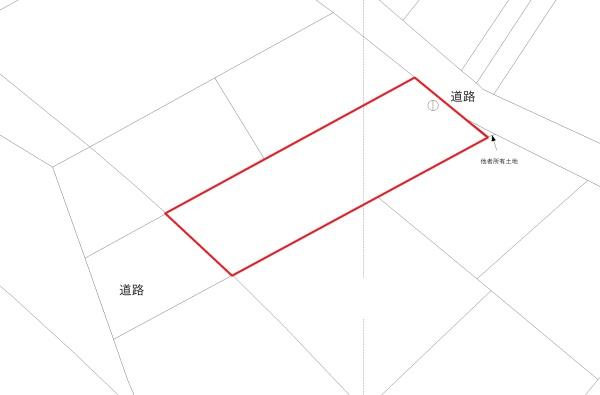【土地】宮古郵便局近く、マティダ通り沿い　107坪　地目：畑