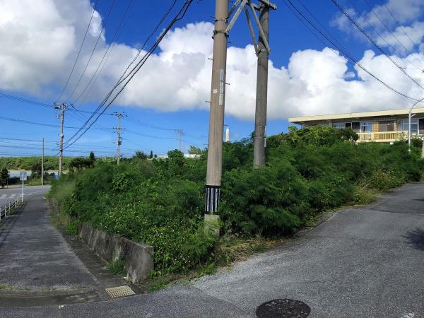 【土地】下地与那覇湾に面した角地　284坪　原野