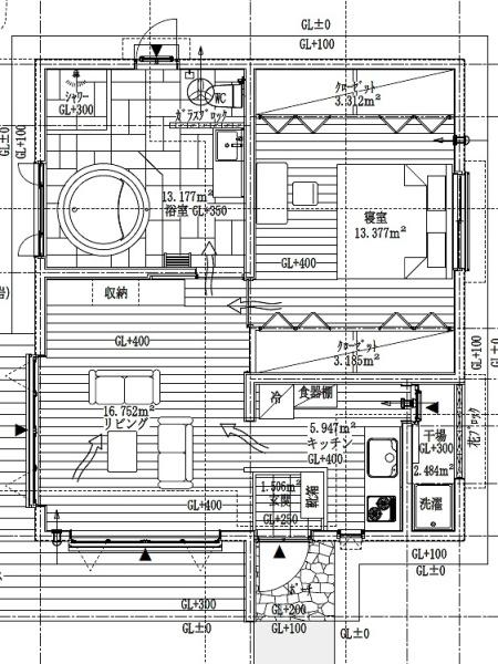 伊良部国仲　入り江前　RC造平屋建　建物18坪　土地397坪