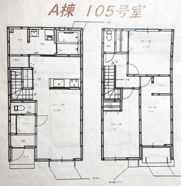 【タウンハウス】東小学校近くの分譲住宅　木造　約25.1坪