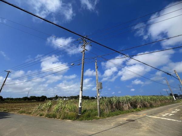 【土地】平良西里野原越公民館隣　約597坪　畑