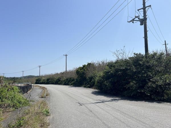 【土地】平良狩俣海が見える角地約405坪原野