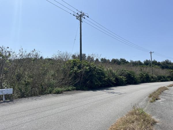 【土地平良狩俣海が見える土地約1,747坪原野