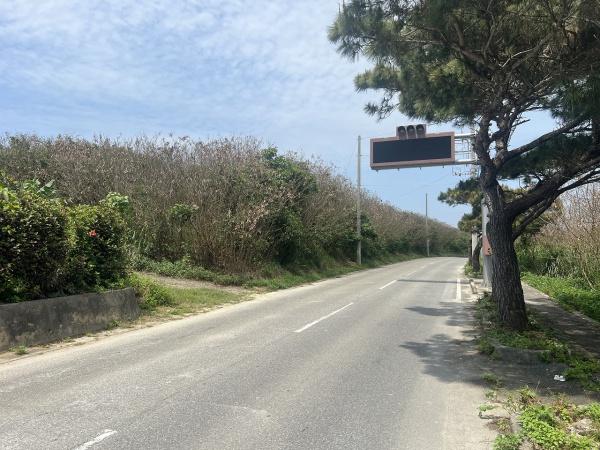 【土地】伊良部大橋　海が一望できる土地　約721坪　原野