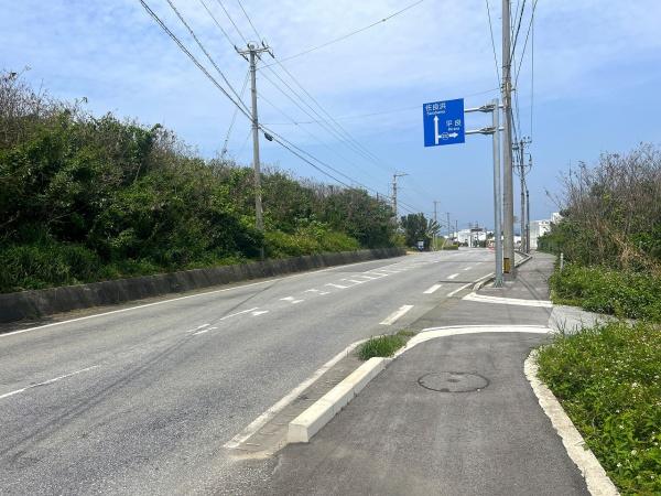 【土地】伊良部大橋　海が一望できる土地　約721坪　原野