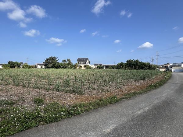 【土地】平良下里腰原の住宅用地1,000坪畑