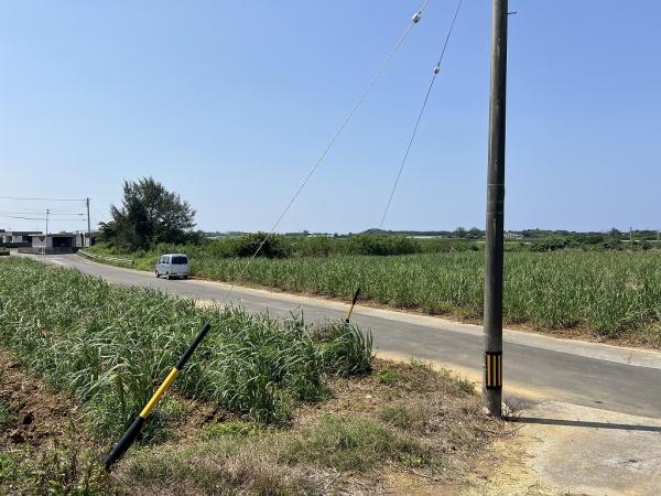【土地】城辺福里　約1,611坪　原野・畑　古屋あり