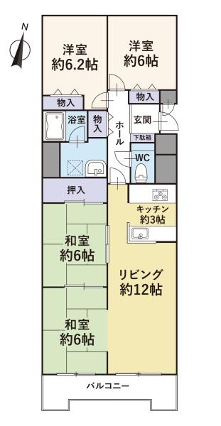 クリーンリバーネオ・シティあいの里Ｂステージ壱号館