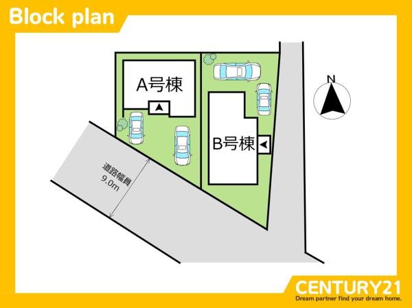 一宮市木曽川町黒田　A号棟　全2棟