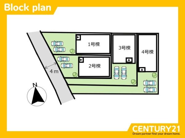 一宮市今伊勢町馬寄第13　3号棟　全4棟