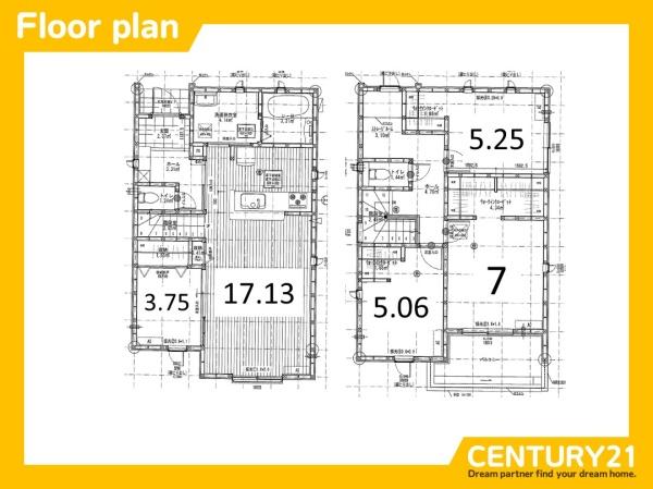 一宮市今伊勢町本神戸第7 2号棟 全3棟(間取り)