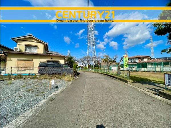 一宮市丹羽字井端の土地(前面道路含む現地写真)