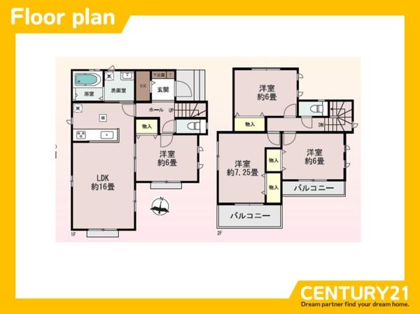 守山区桔梗平2丁目第3　B号棟　全3棟