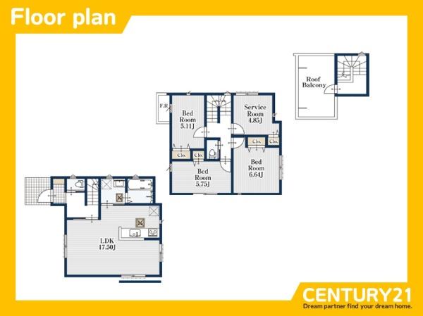 守山区松坂町　1号棟　全2棟