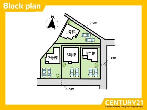 一宮市西大海道第3　4号棟　全4棟