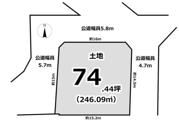 奈良市西九条町３丁目の売土地