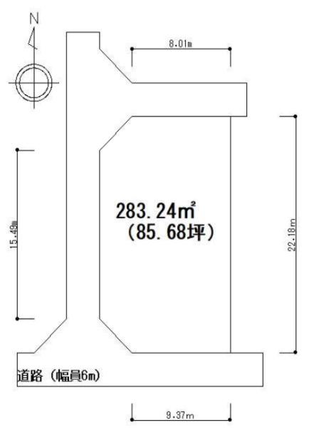 奈良市青山6丁目土地