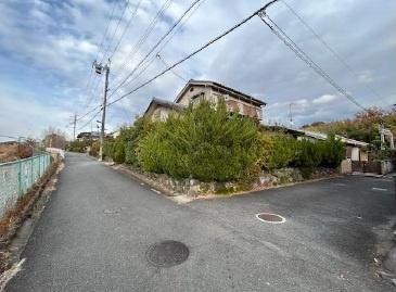 奈良市山陵町の土地