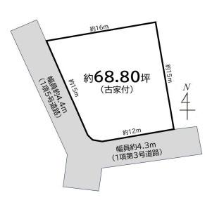 奈良市あやめ池北３丁目の土地