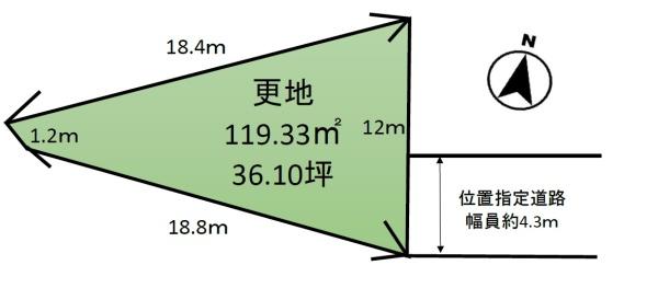 中曽司町　土地