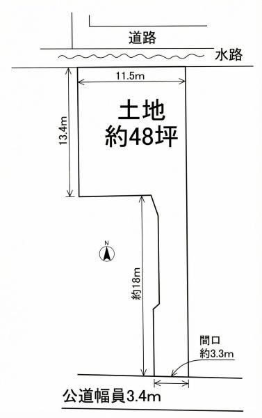 大和郡山市小泉町　売土地